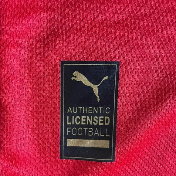 Kids Morocco Soccer Jersey Set Puma FRMF Football Kit Shirt & Shorts Size 4 - Picture 7 of 14